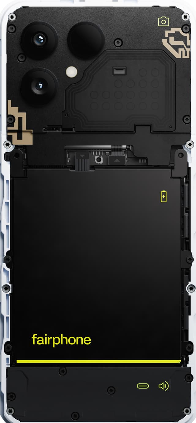 Fairphone (Gen. 6) 5G smartphone 8/256GB (hvid)