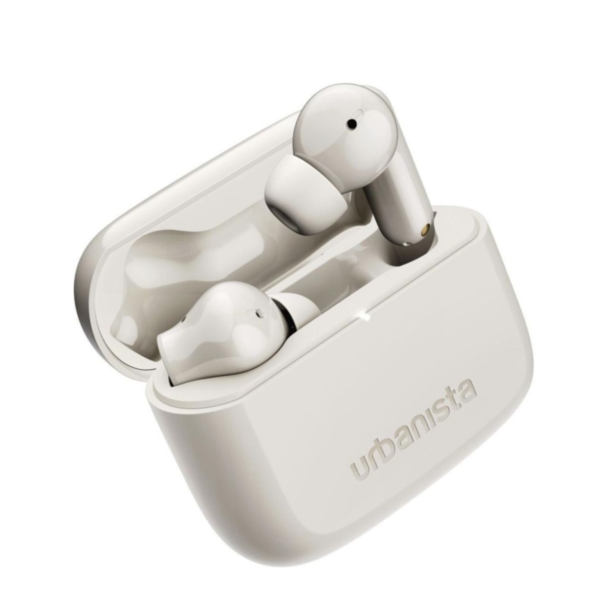 Palo Alto Bluetooth 5.3 TWS In-Ear Kopfhörer Headset IP54 mit Ladecase (1037654) - Cloud White