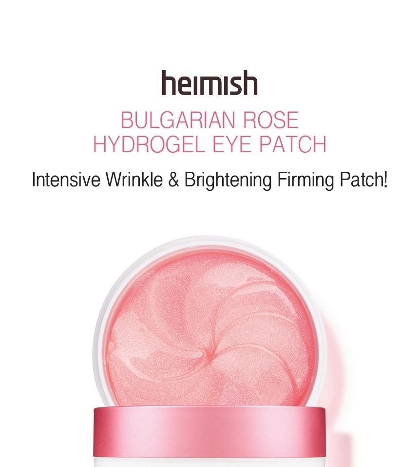 heimish - Bulgaarse rozenwater hydrogel ooglap