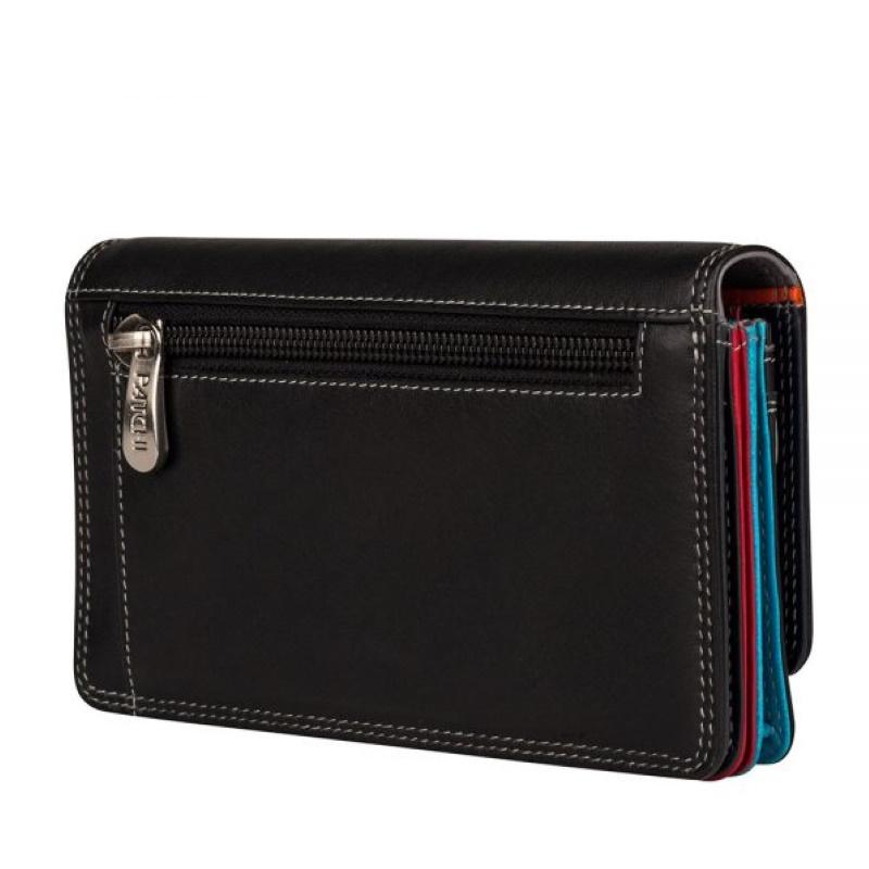 Patchi Dames Portemonnee L ZWART-MULTI