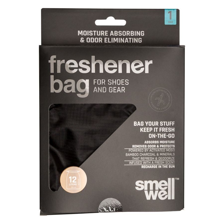 SmellWell Sac à Chaussures Freshener 12 Litres - Noir