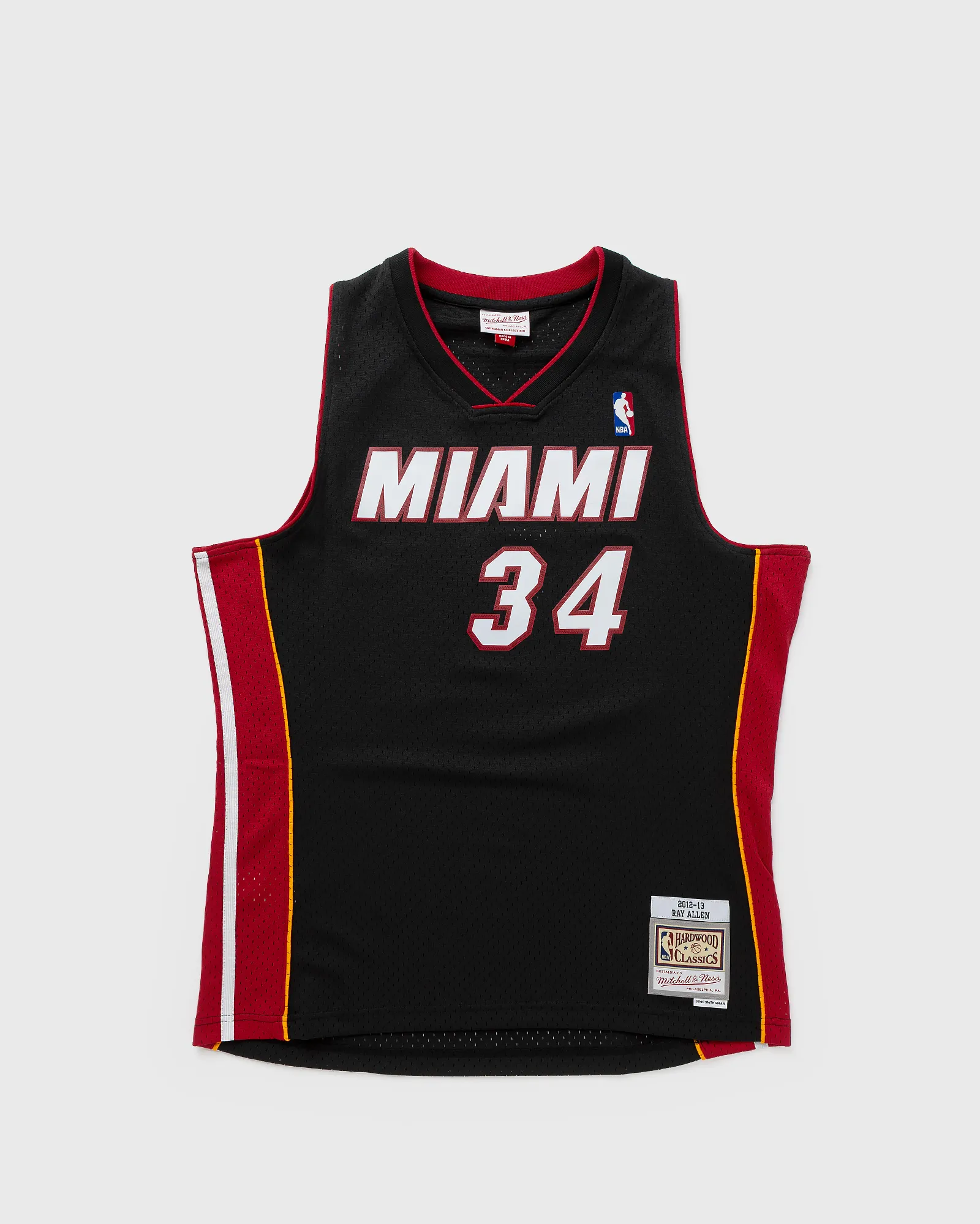 Mitchell & Ness NBA SWINGMAN JERSEY MIAMI HEAT 2012-13 RAY ALLEN #34