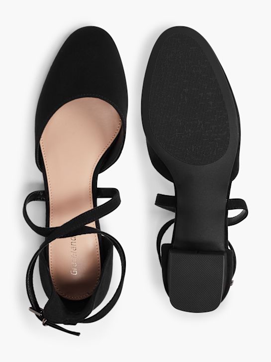 Graceland Spangenpumps Schwarz