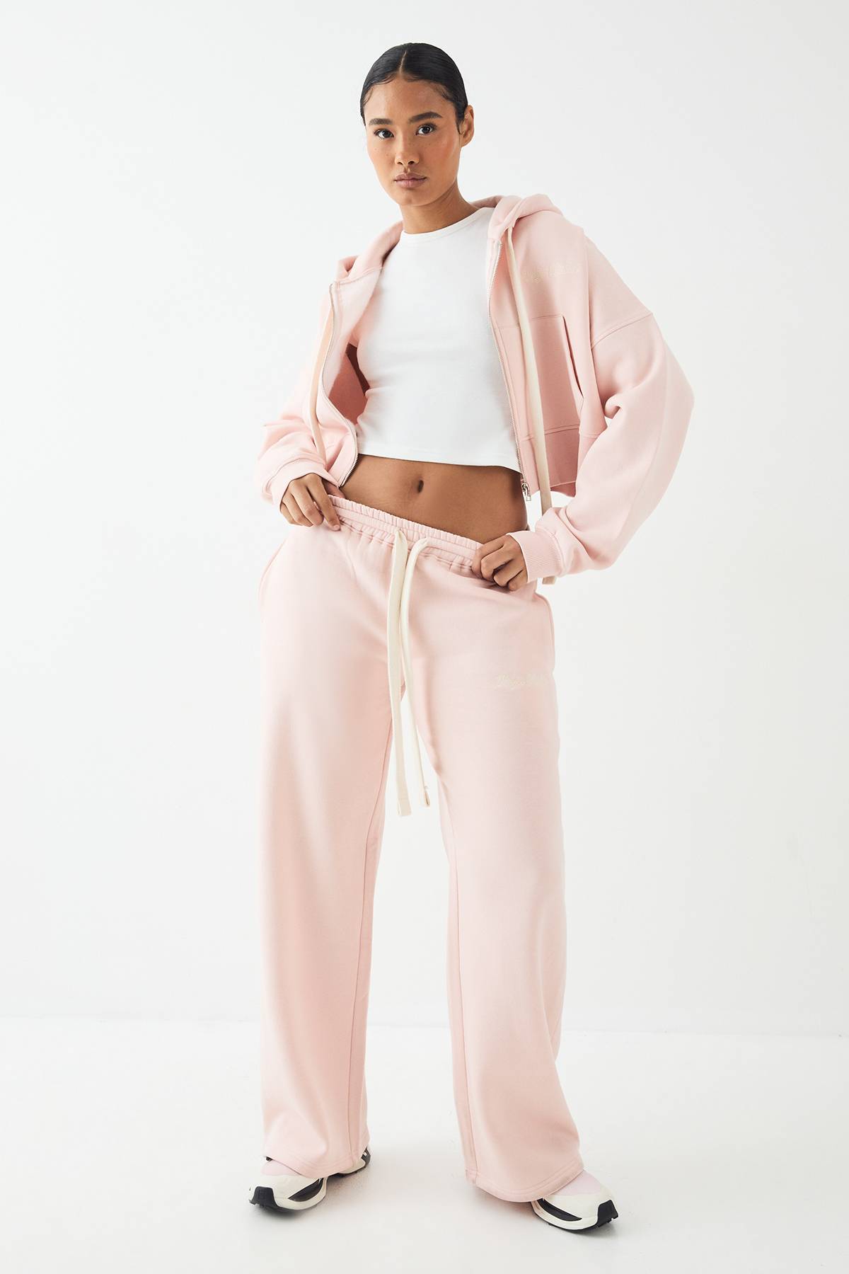 Jogging Droit DSGN Studio avec Cordon Contrastant