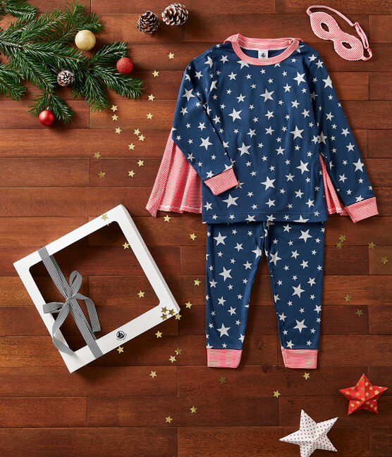 Coffret cadeau pyjama déguisement phosphorescent en coton enfant