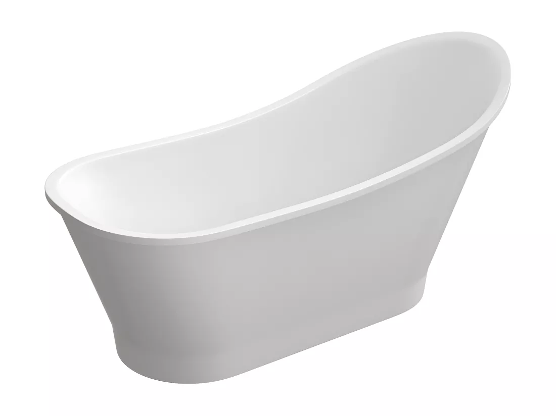 baignoire îlot OMNIRES VENEZIA M+ 160X73 CM couleur : blanc finition : mat