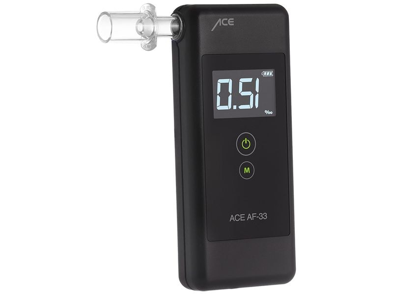 ACE Ersatzmundstücke 25 Stücke Mundstücke für präzise Messungen mit Alkoholtester