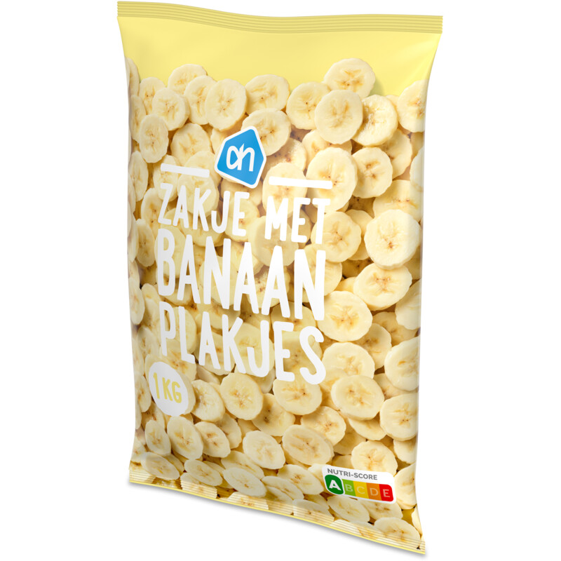 AH Zakje met banaan plakjes
