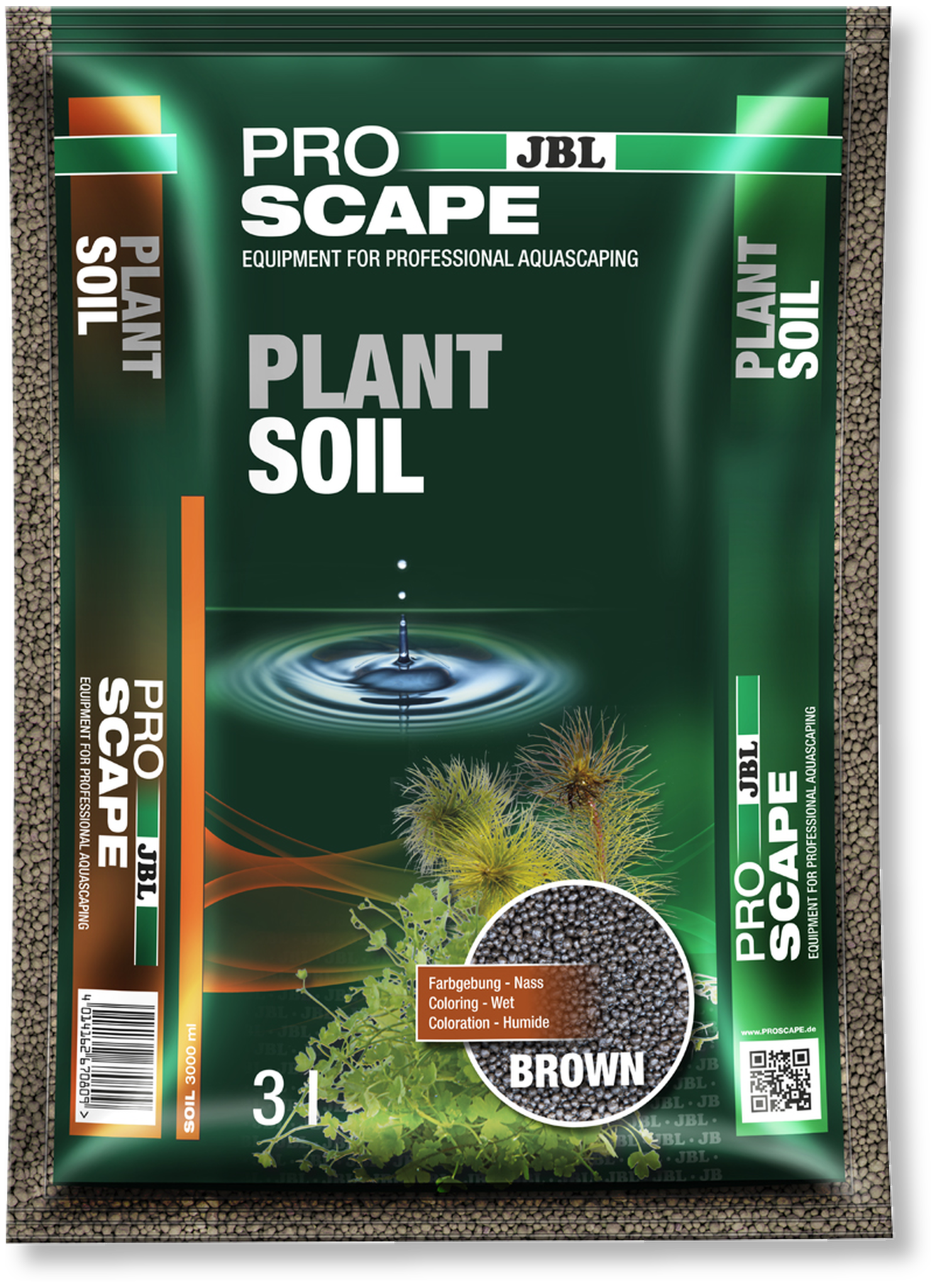 JBL Proscape Plant Soil Brown 3L | Voedingsbodem