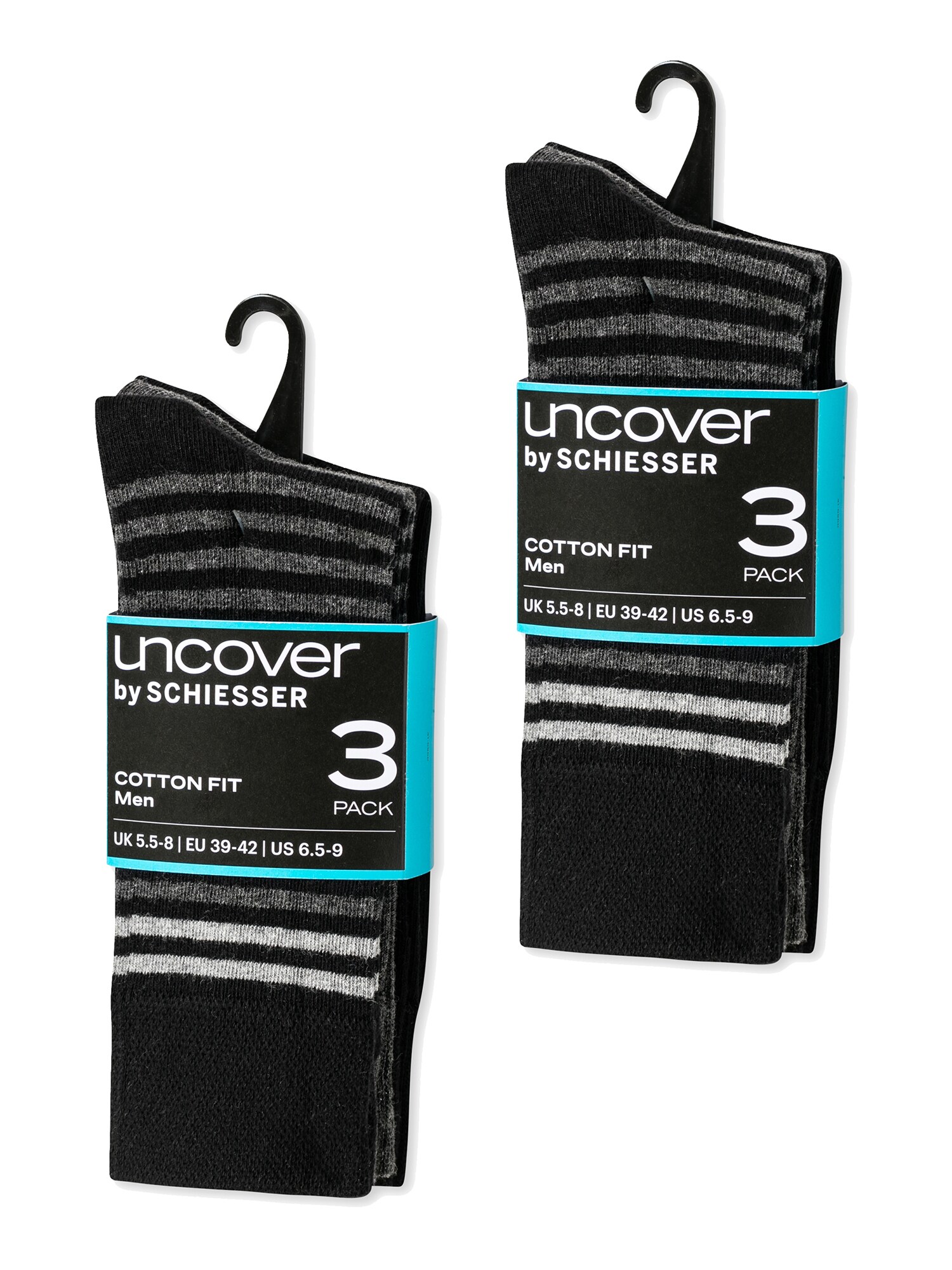Schiesser Herren Freizeitsocken Uncover 6er Pack