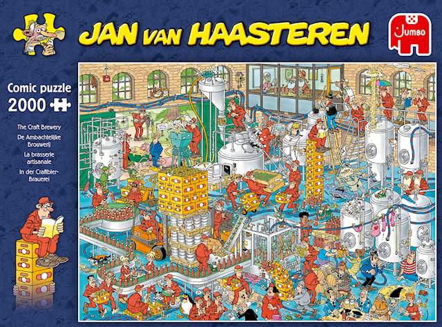 Jan Van Haasteren The Craft Brewery Puslespill 2000 brikker, Jumbo