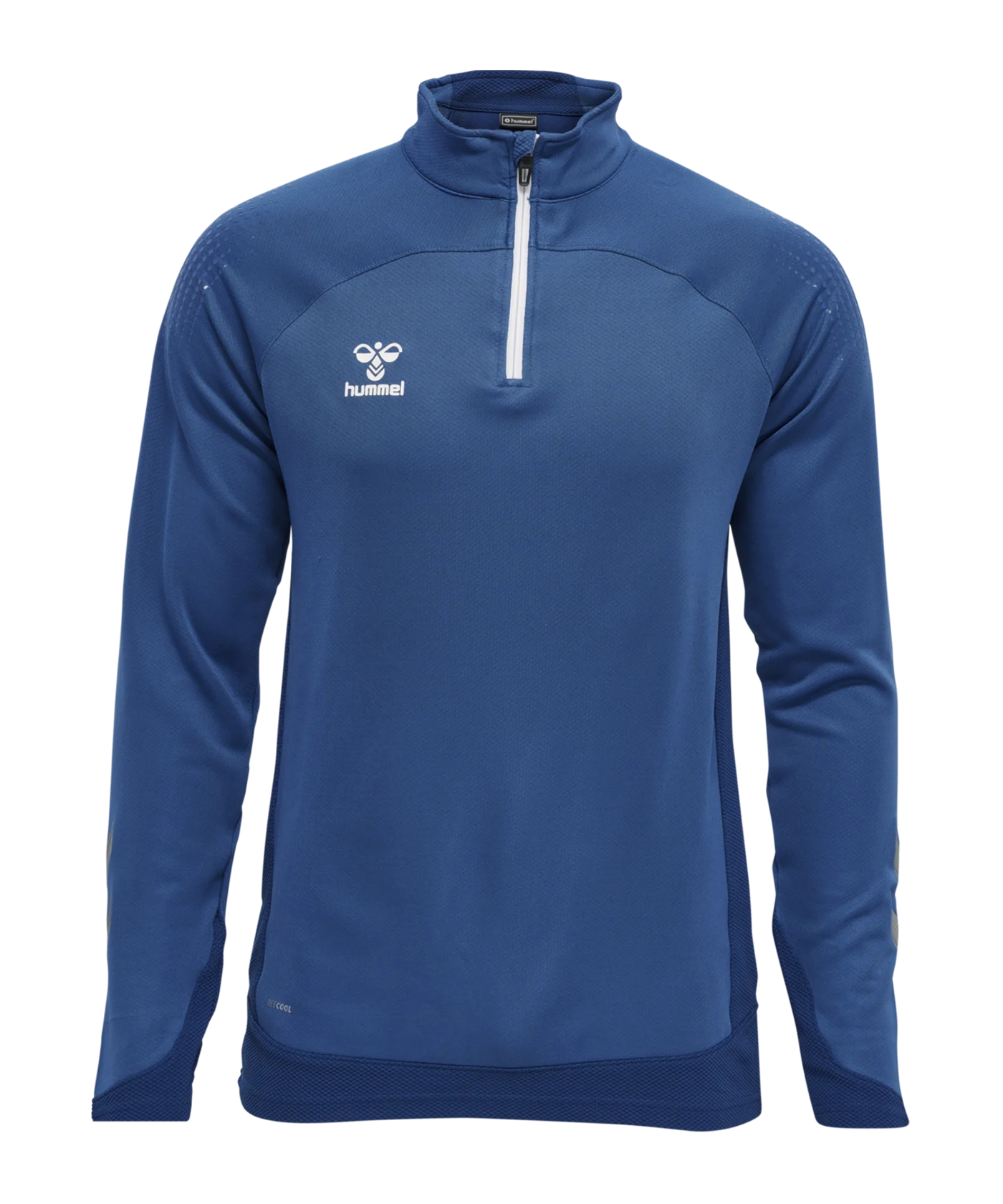 Hummel hmlLEAD HalfZip Sweatshirt Blau F7045