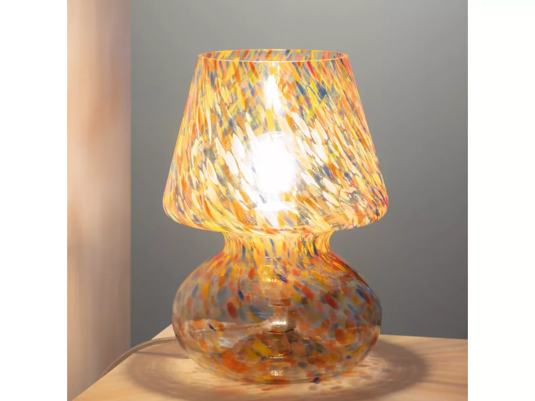 Lampe à Poser Verre Batlló Multicolore