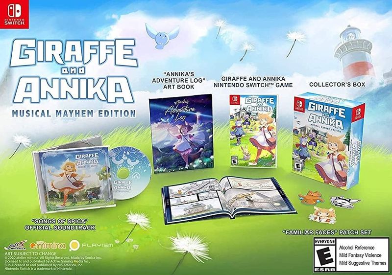 Giraffe and Annika - Musical Mayhem Edition - Nintendo DS Game