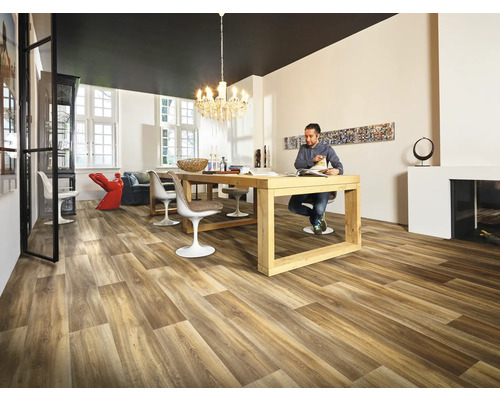 PVC vloer Jackson hout linde eik FB631M 400 cm breed (per meter verkocht)