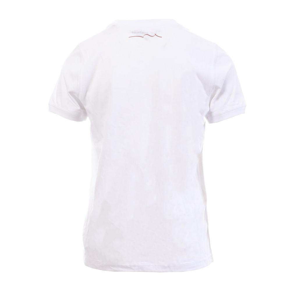 Teddy Smith T-shirt Blanc Garçon Teddy Smith Sims