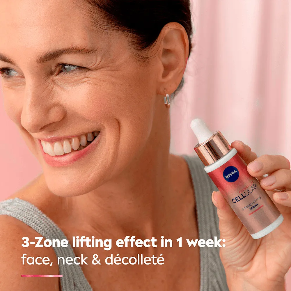 Nivea Cellular 3-Zone Lifting Serum - 30 ml.
