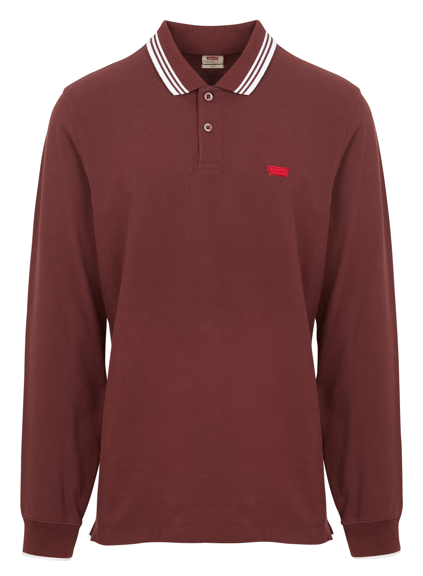 LS SLIM HOUSEMARK POLO - Polo en coton mélangé| Beige