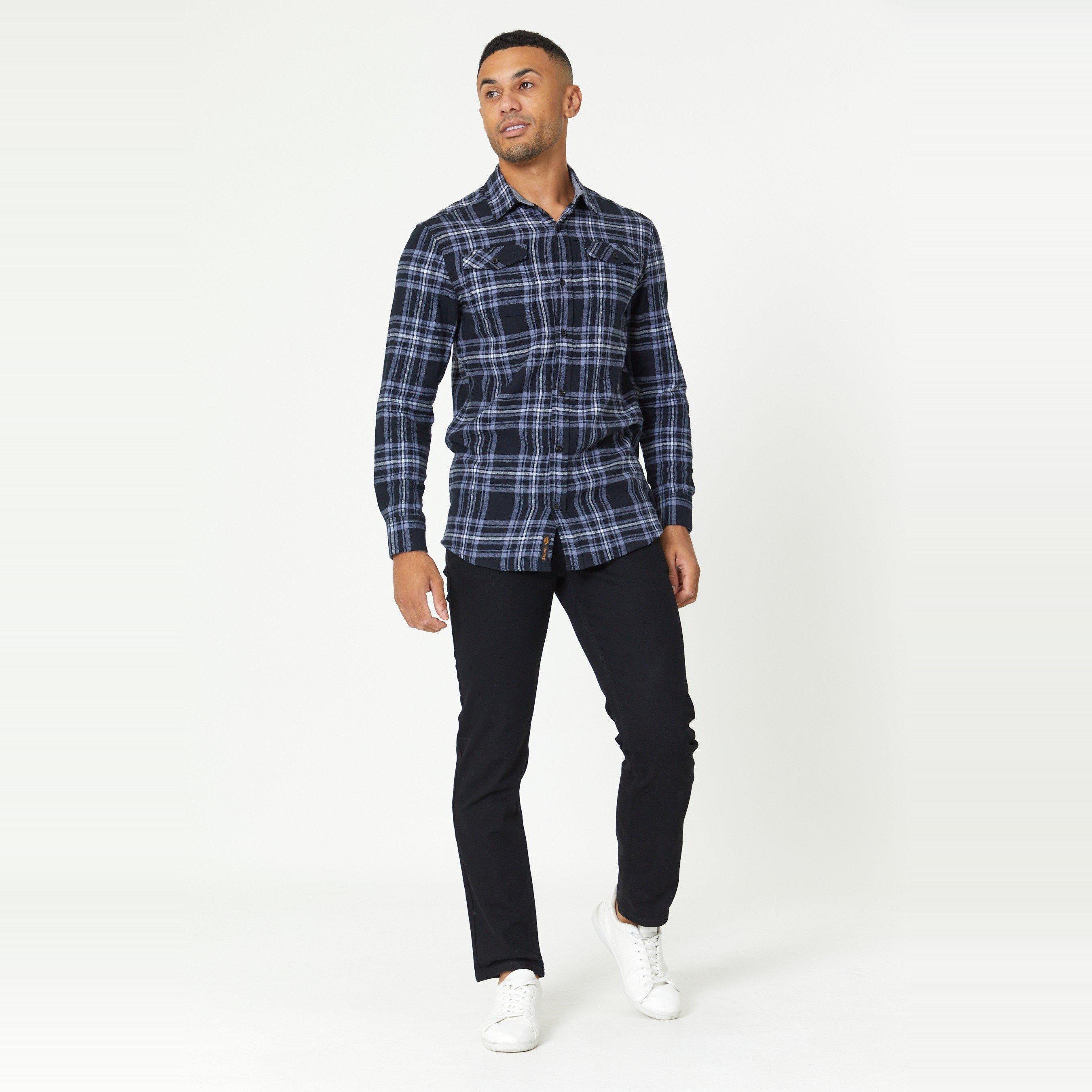 Bench Mens Check Print Shirt