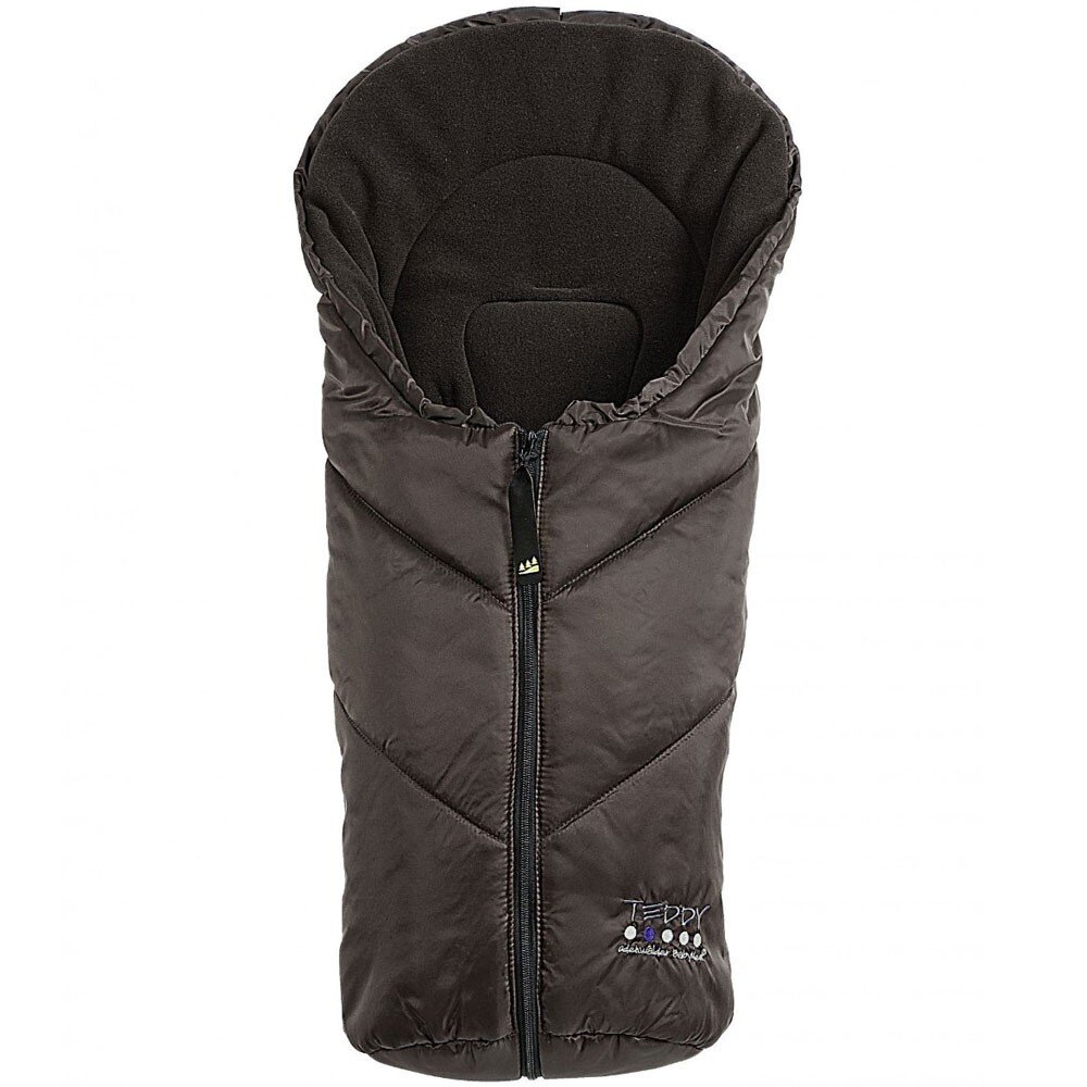 Odenwälder BabyNest Odenwälder Fußsack für Babyschale Teddy P5 schoko