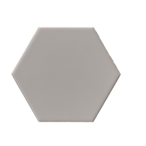 Terre D'Azur Hexagonale vloertegel grijs 15x17cm hexagon F157