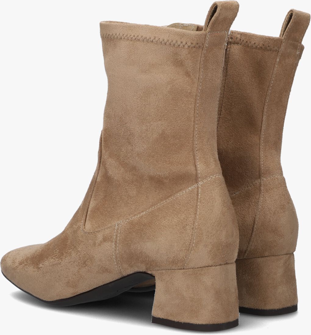 UNISA beige unisa enkellaarsjes lemico