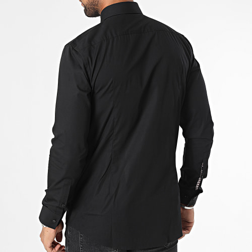 Chemises Manches Longues Slim Koey 50494531 Noir