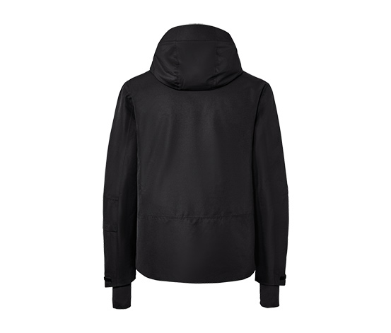Skijacke, schwarz