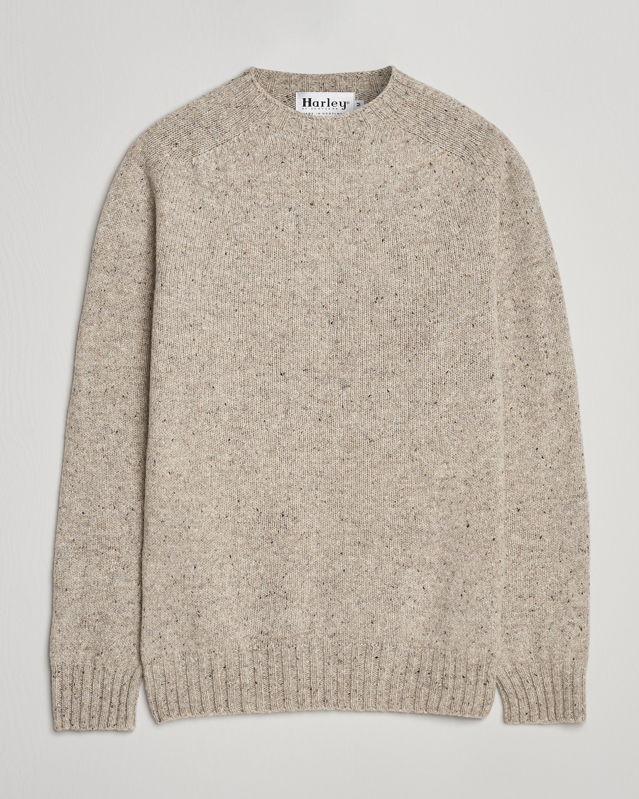 Harley Of Scotland Donegal Wool Crewneck Mull