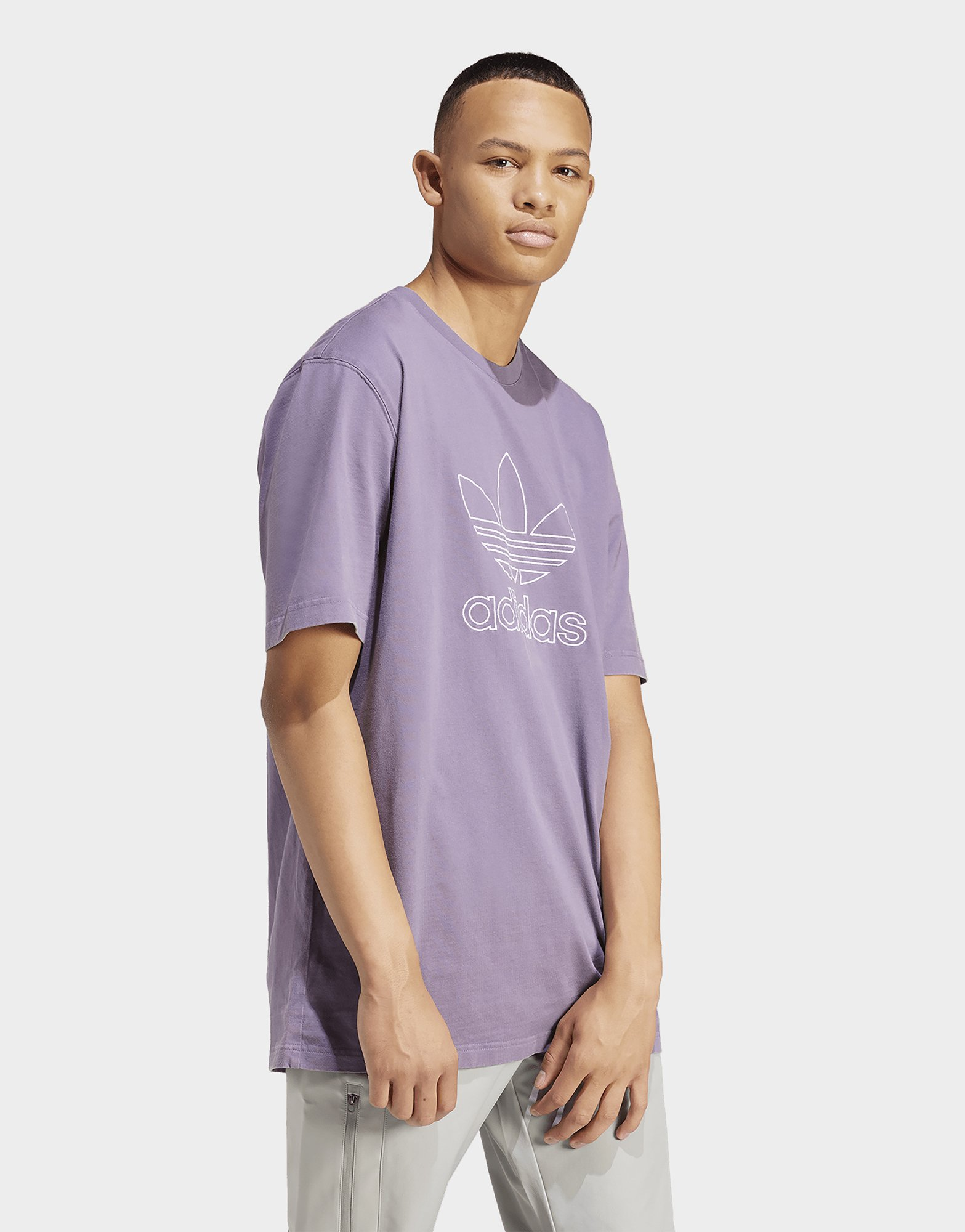 adidas T-shirt Trèfle ajouré Adicolor