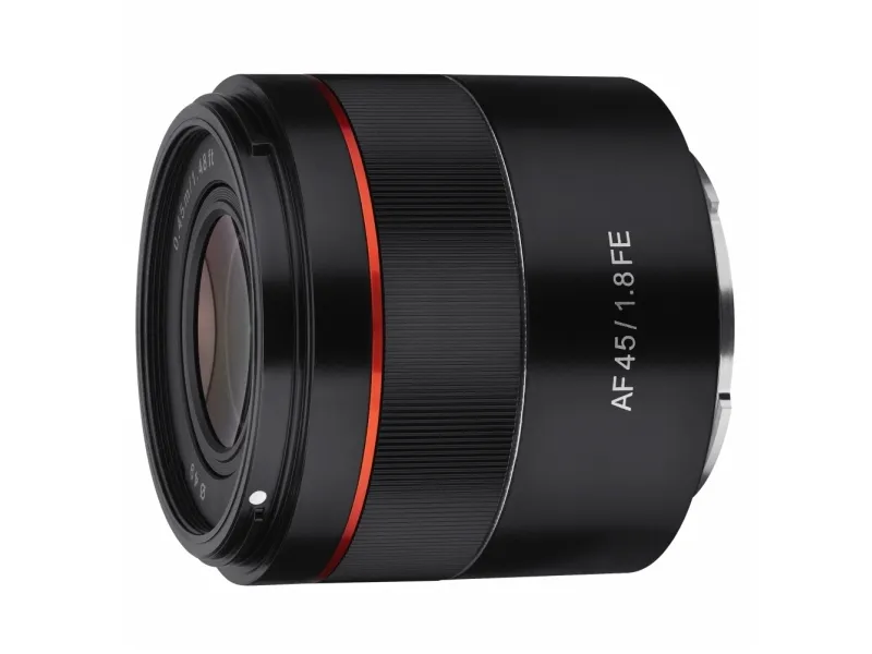Samyang AF - Objektiv - 45 mm - f/1.8 FE - Sony E-mount - for Sony Cinema Line; a VLOGCAM; a1; a1 II; a6700; a7 IV; a7C; a7C II; a7CR; a7R V; a9 III