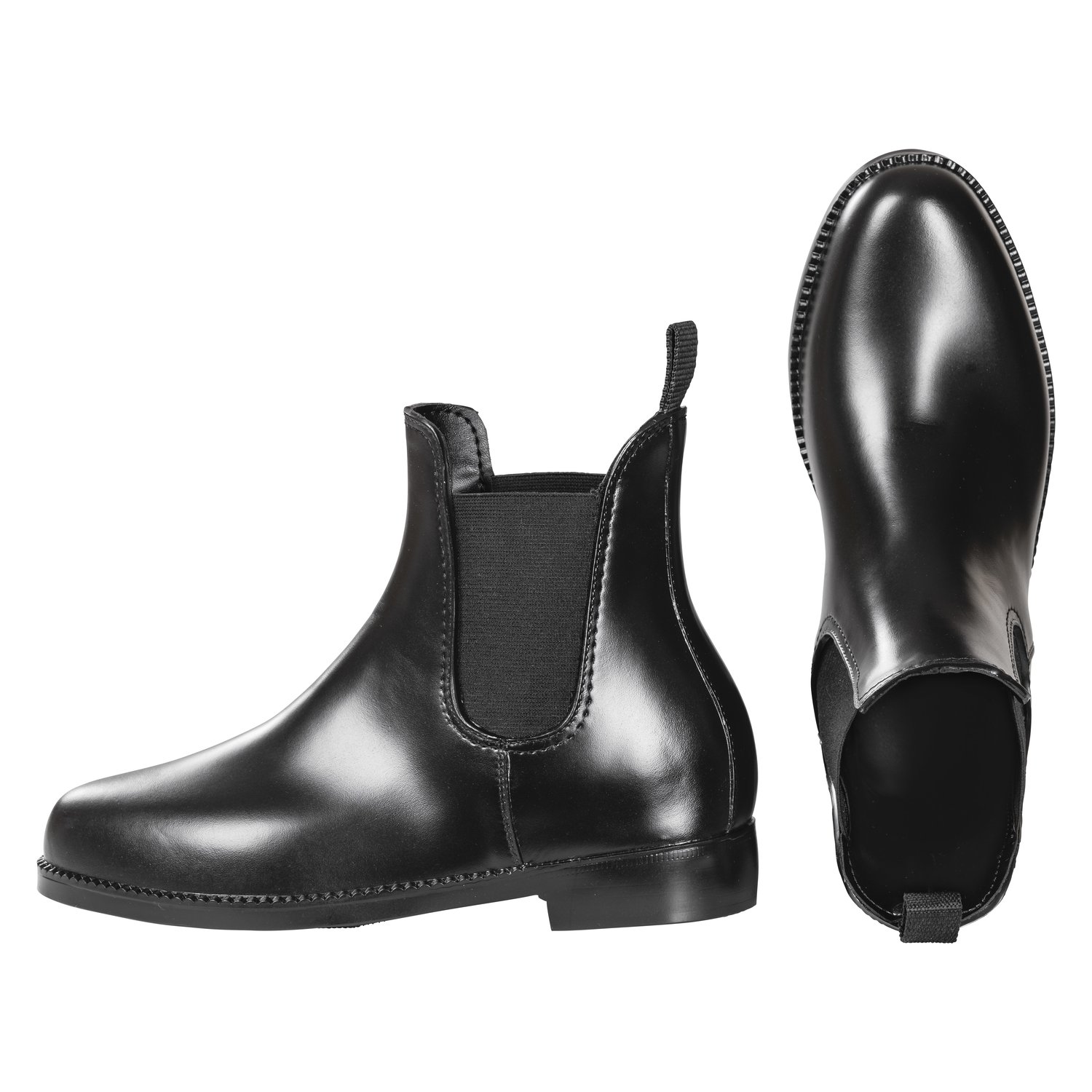Jodhpurstiefelette aus Gummi, Loesdau  - schwarz
