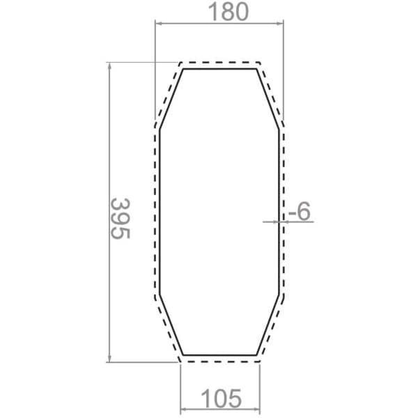 Tapis de sol tente VAUDE FP MARK 3P BARK