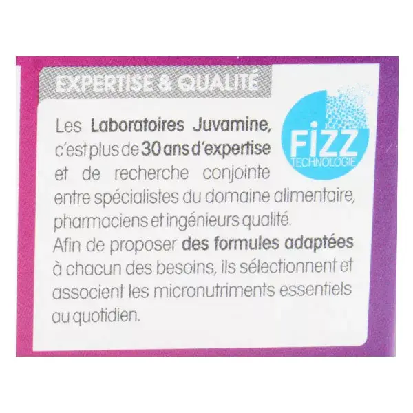 Juvamine 12 Vitaminas e 9 Minerais 30 comprimidos efervescentes