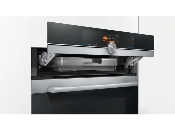 Siemens iQ700 HS636GDS2 - Ovn - med dampfunktion - til indbygning - niche - bredde: 56 cm - dybde: 55 cm - højde: 58.5 cm - med selv-rengøring - Klasse A  - rustfrit stål