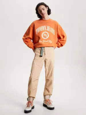 Moletom Varsity Logo Boxy Fit