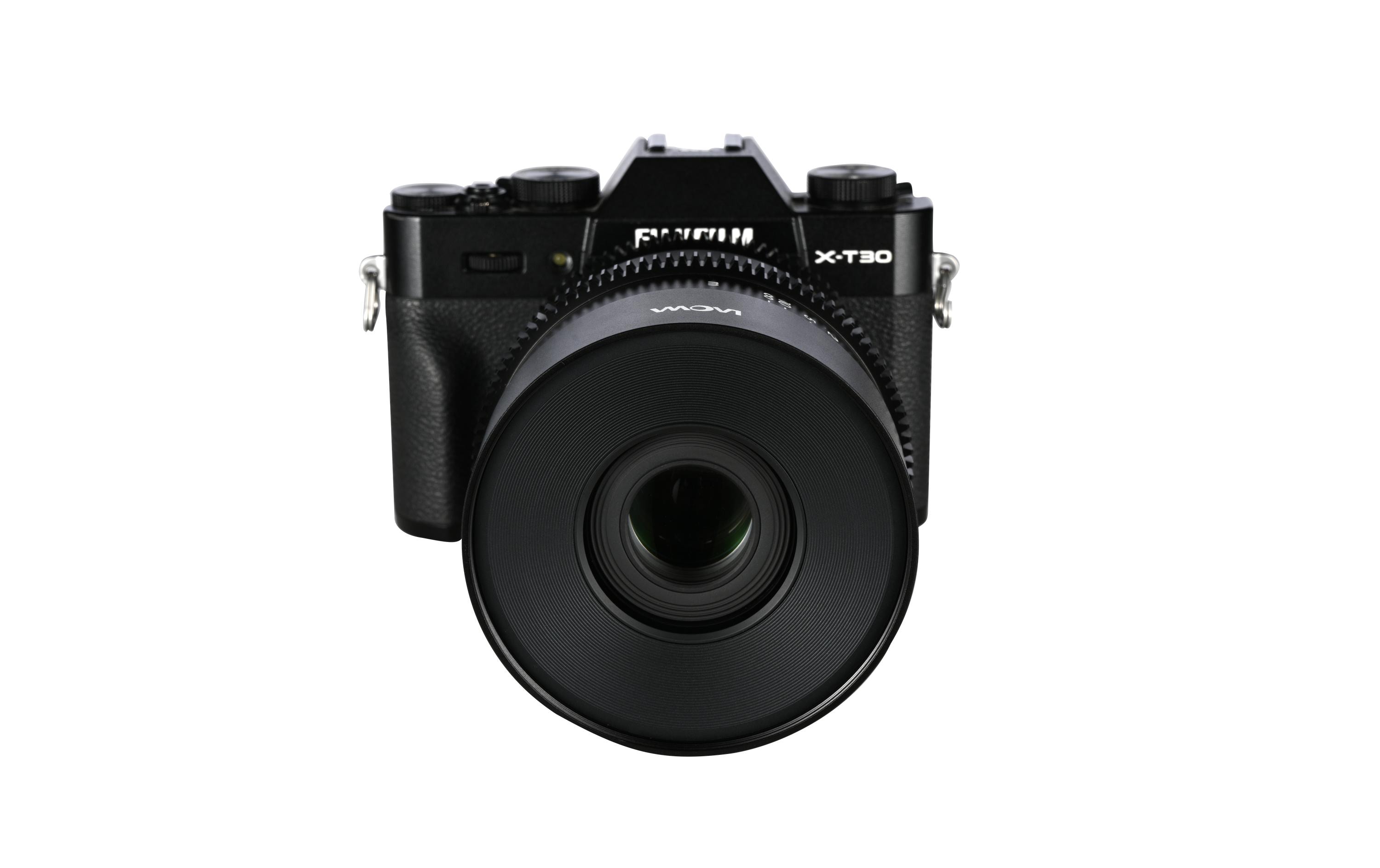 Festbrennweite 65 mm T2.9 2X Macro APO – Fuji X<br>Makro-Kinoobjektiv mit 2-facher Vergrösserung