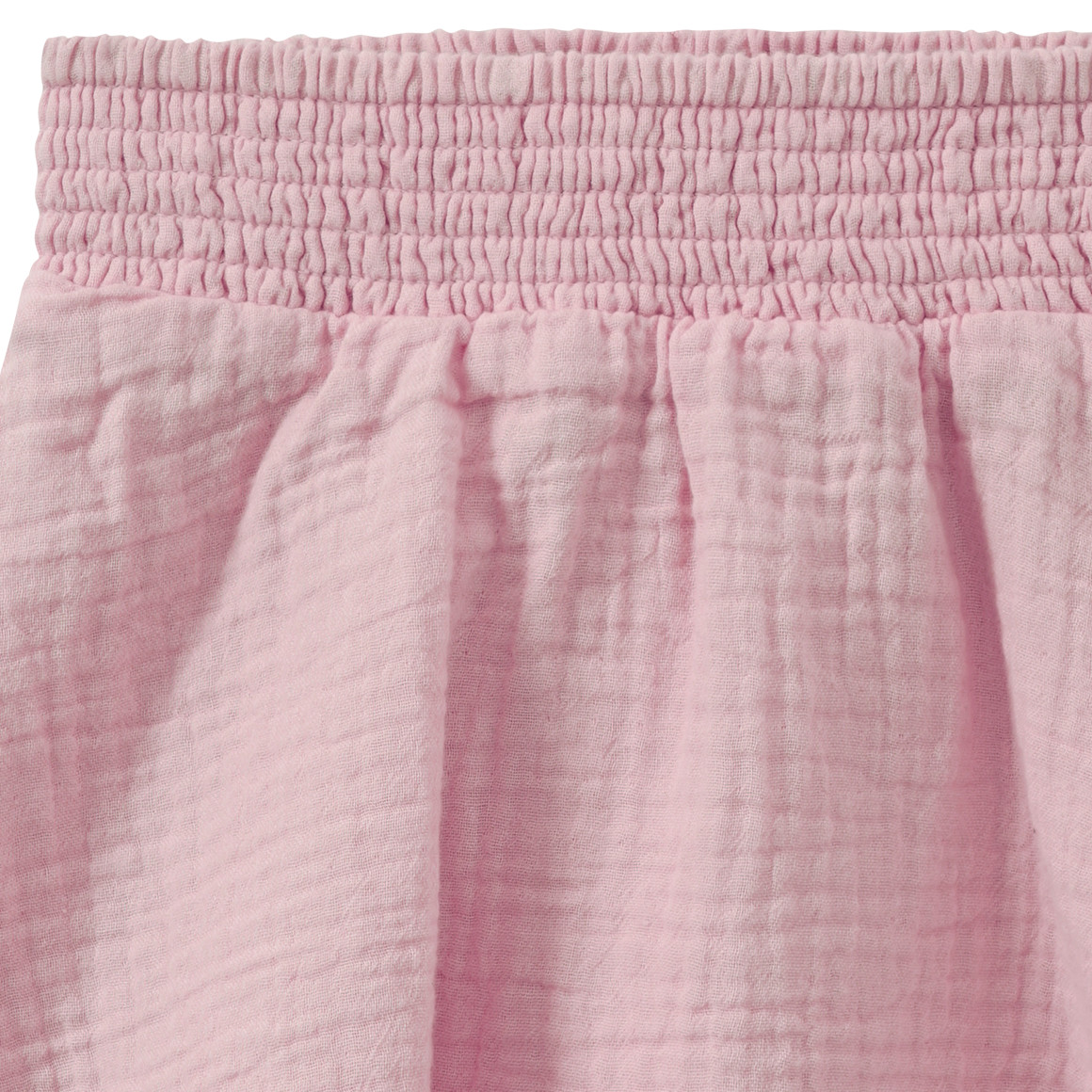 Topolino Pure Collection Mädchen Musselin-Rock mit Smokbund puderrosa