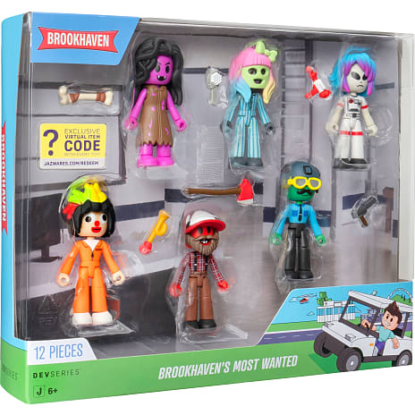 DevSeries Brookhaven's Most Wanted figurer 6 stk.