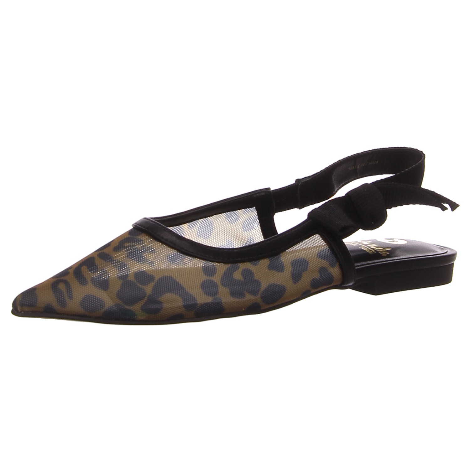 La Strada Slingpumps leo schwarz