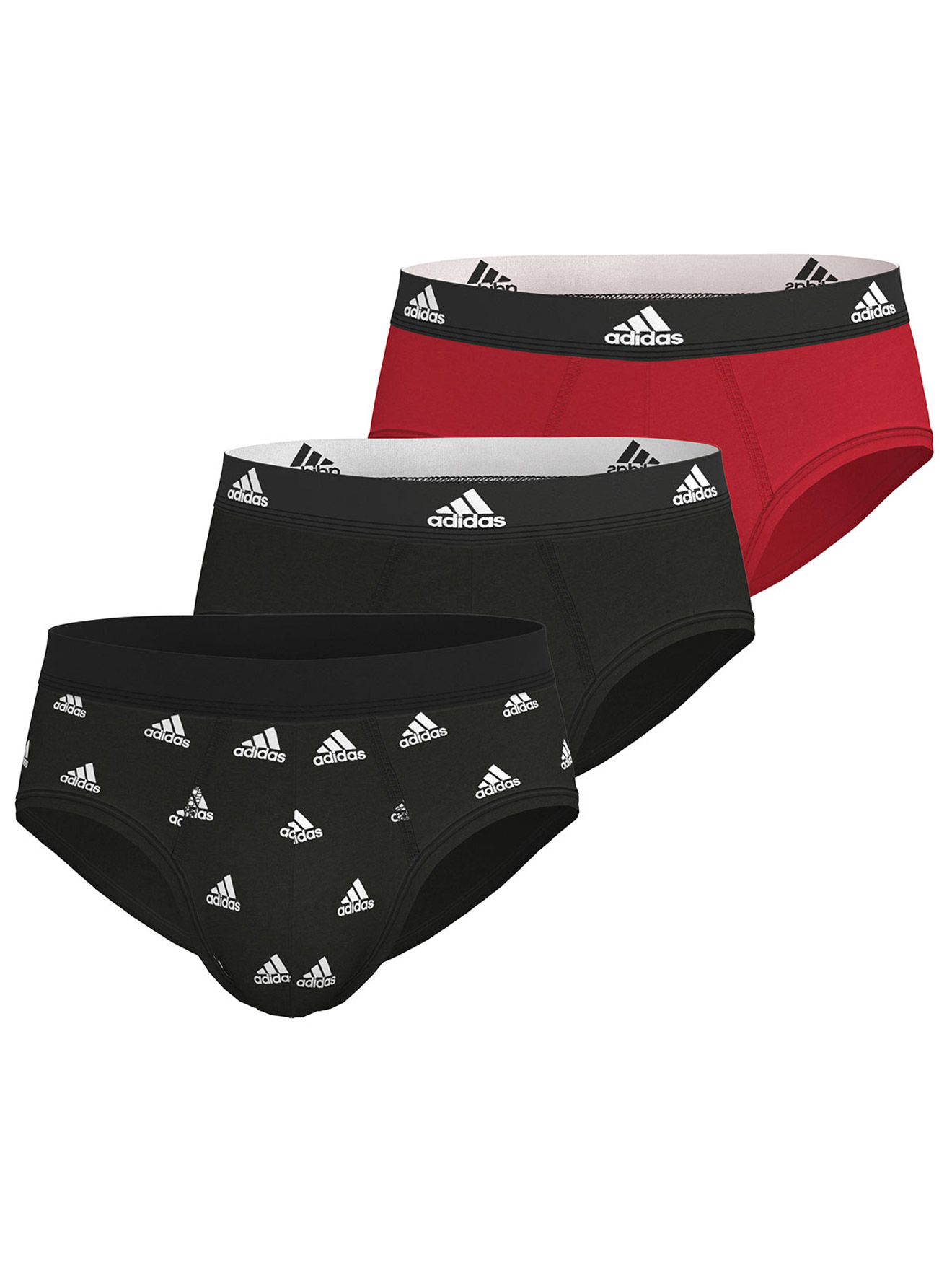 Lot de 3 slips homme Active Flex Coton