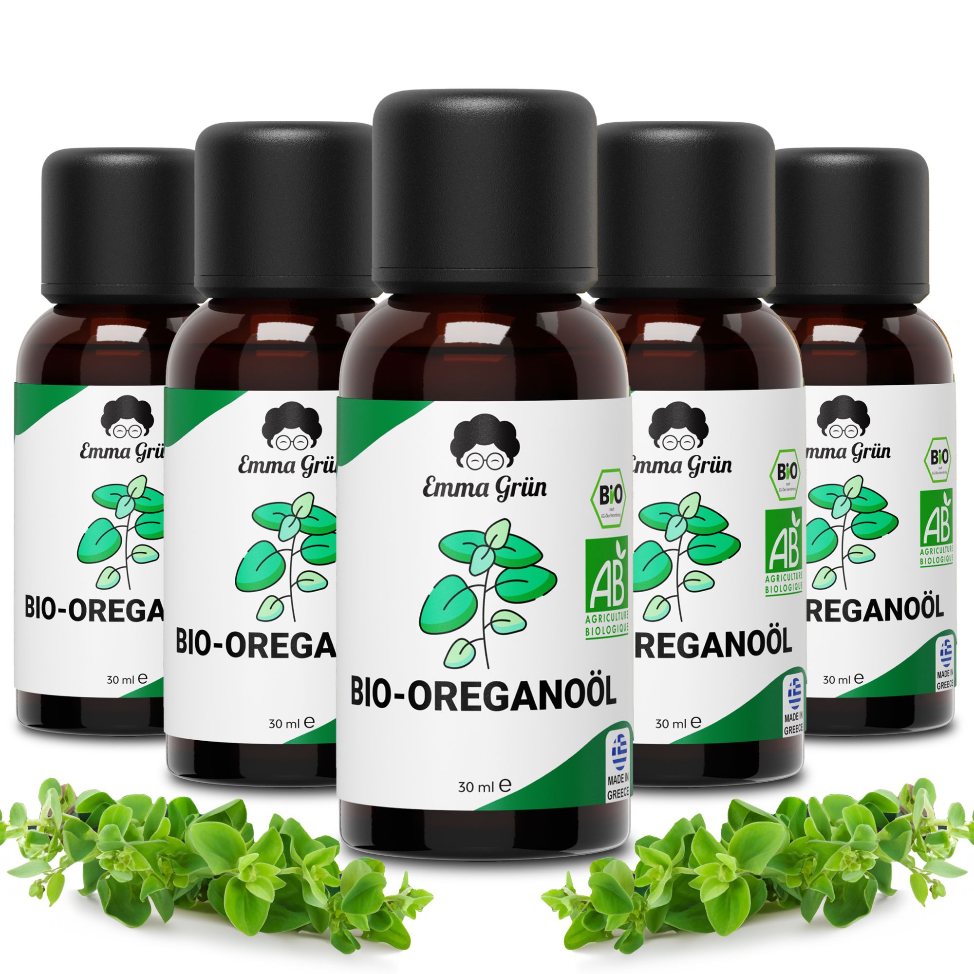Emma Grün® ätherisches Bio Oreganoöl naturrein & hochdosiert