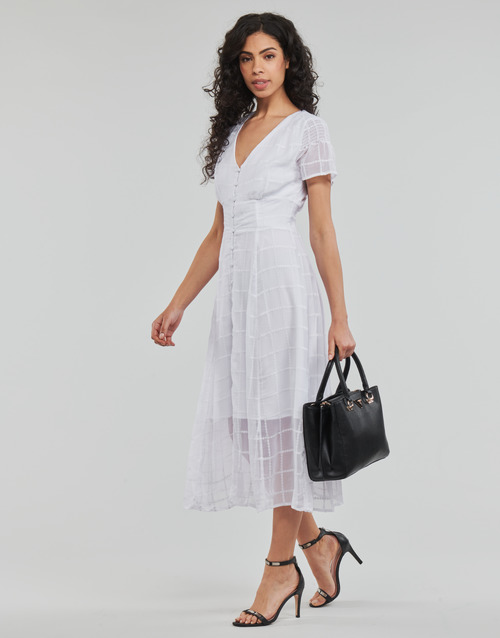 Guess - SS NEEMA DRESS - Blanc