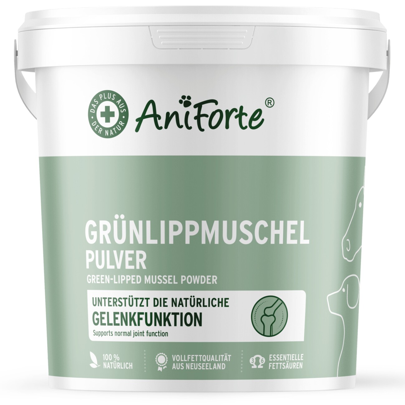 AniForte Grünlippmuschelpulver 1 kg