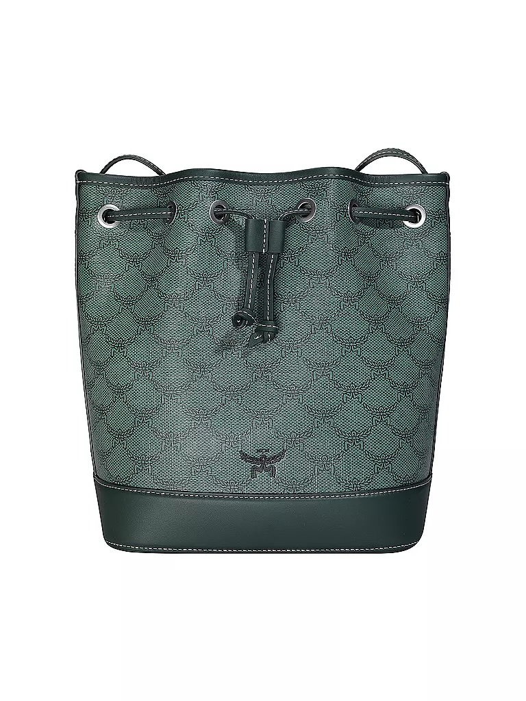 MCM Tasche - Bucket Bag HIMMEL Medium  petrol