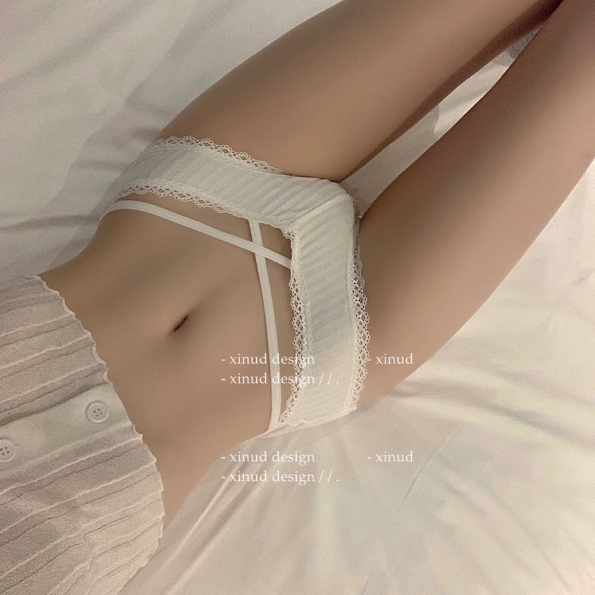 Delishma - Panty met kanten rand