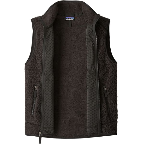 Veste polaire PATAGONIA M'S RETRO PILE VEST EL CAP BLACK