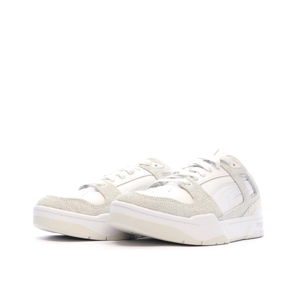 Puma Baskets Blanches/Grises Homme Puma Slipstream1