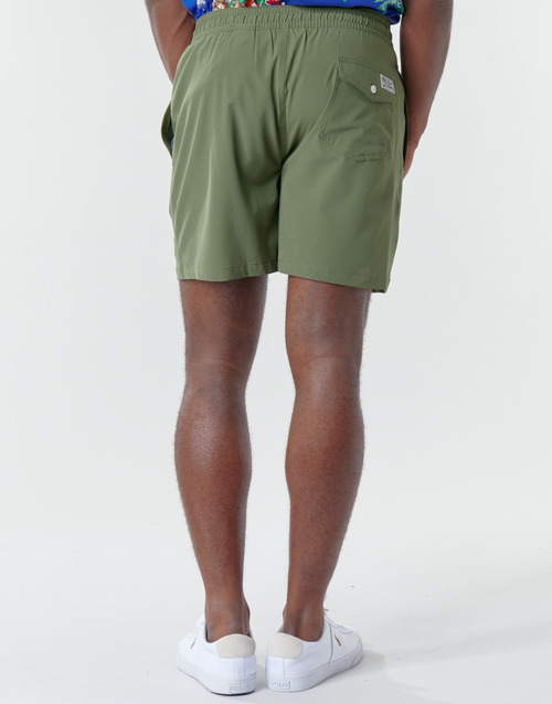 Polo Ralph Lauren - MAILLOT DE BAIN UNI EN POLYESTER RECYCLE Kaki