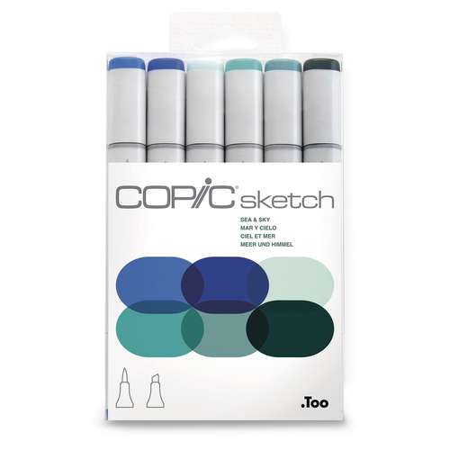 COPIC® sketch 6er-Sets
